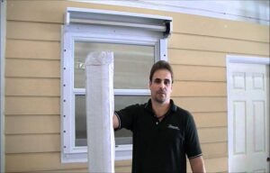roller shutter installation