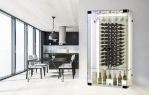 glass wine cellar enclosures